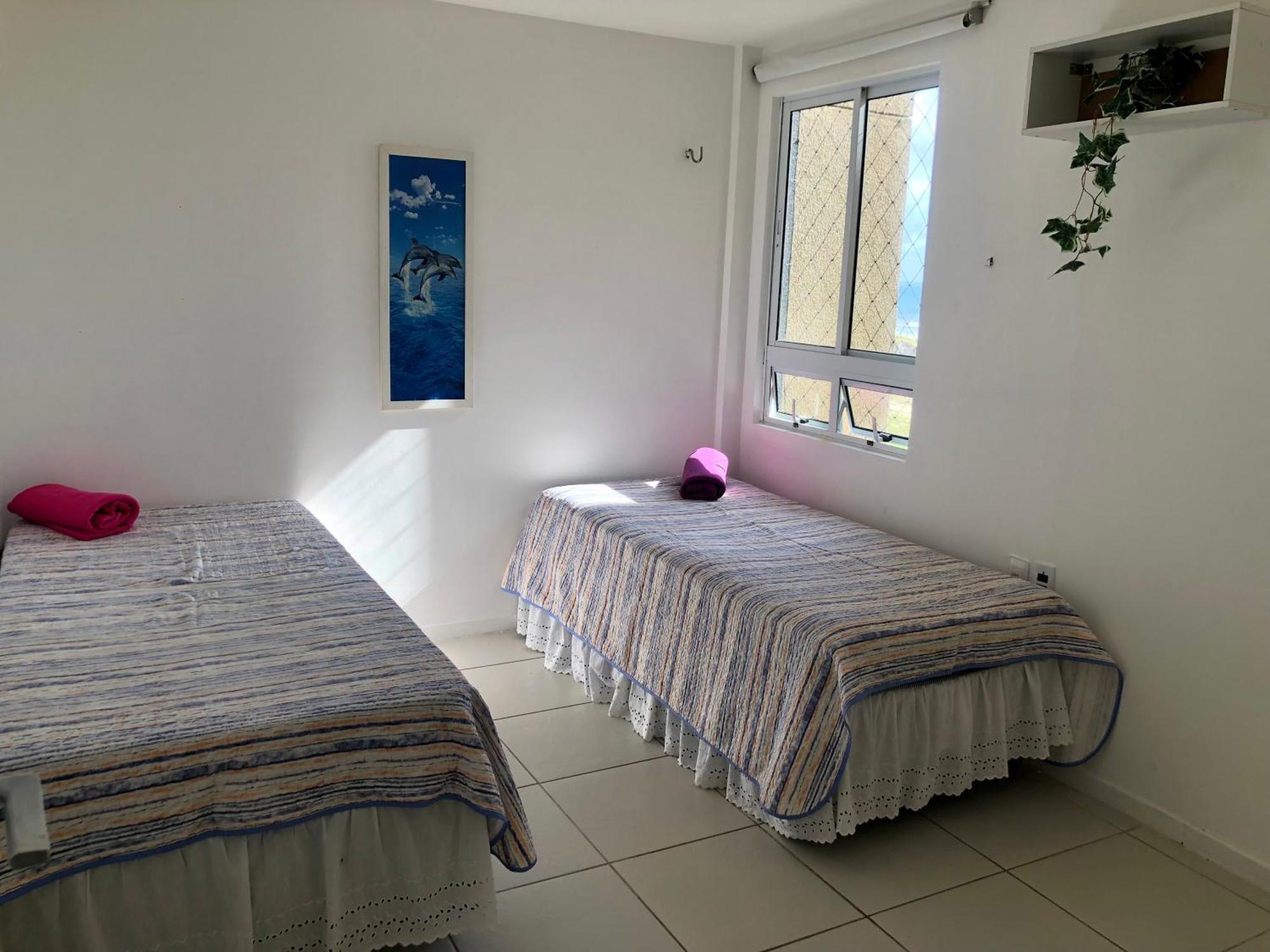 Apartamento Vista Total Do Mar Uma Cobertura A 400M Do Beach Park No Porto Das Dunas Aquiraz Condominio Terramaris Piscina Ampla Parque Infantil Sauna Estacionamento Privado ภายนอก รูปภาพ