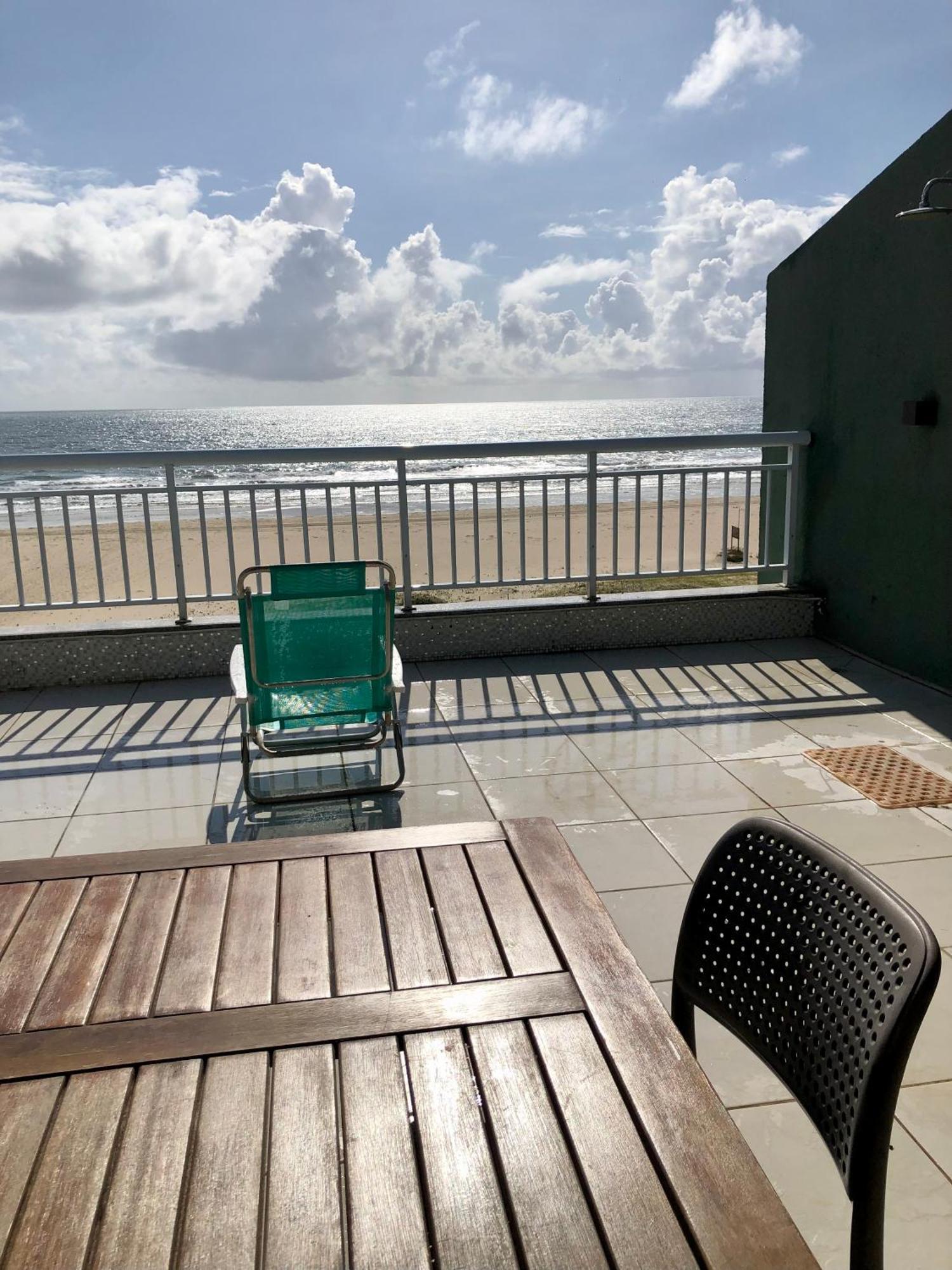 Apartamento Vista Total Do Mar Uma Cobertura A 400M Do Beach Park No Porto Das Dunas Aquiraz Condominio Terramaris Piscina Ampla Parque Infantil Sauna Estacionamento Privado ภายนอก รูปภาพ