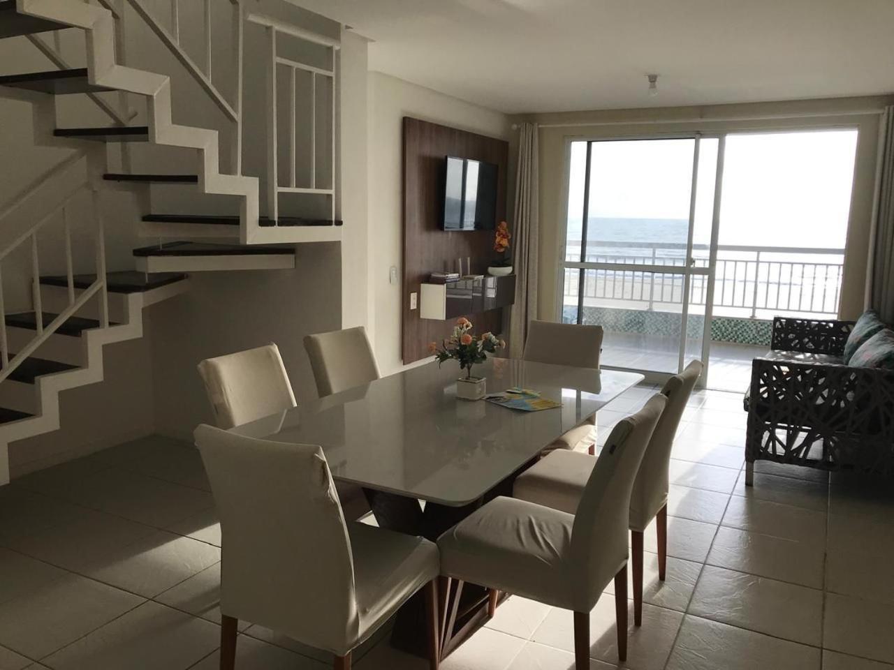 Apartamento Vista Total Do Mar Uma Cobertura A 400M Do Beach Park No Porto Das Dunas Aquiraz Condominio Terramaris Piscina Ampla Parque Infantil Sauna Estacionamento Privado ภายนอก รูปภาพ