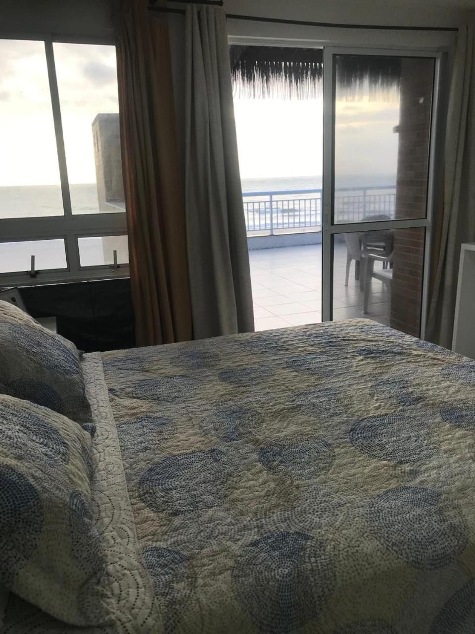 Apartamento Vista Total Do Mar Uma Cobertura A 400M Do Beach Park No Porto Das Dunas Aquiraz Condominio Terramaris Piscina Ampla Parque Infantil Sauna Estacionamento Privado ภายนอก รูปภาพ